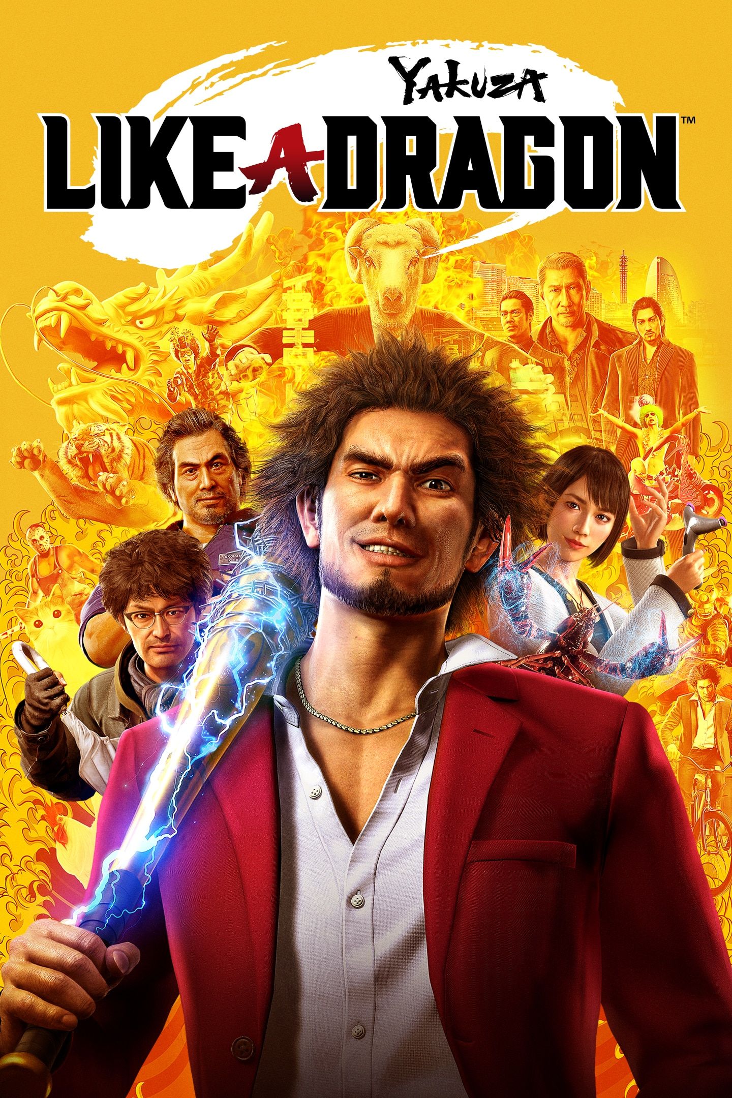 Yakuza: Like a Dragon Box Art