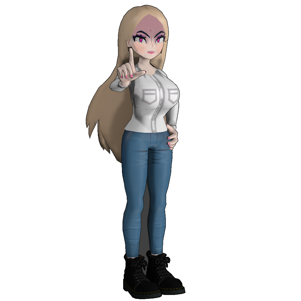 She can be very mean when she wants to Victory dressed casual